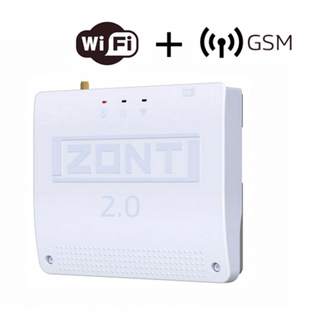 ZONT SMART 2.0 — контроллер для управления отопительной системой