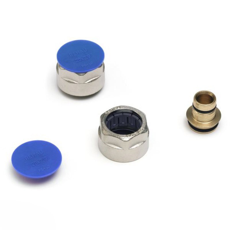 12663621003 Резьбозажимное соединение REHAU flex/pink 20х2,8xG3/4 ...